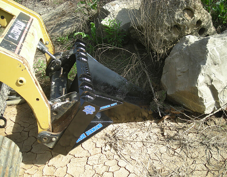 Blue Diamond Stump Bucket Find the Right Tool For the Right