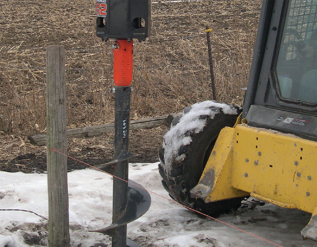 Pengo Mini Track Loader Attachment