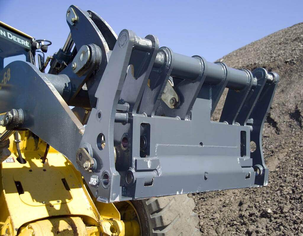 JRB Wheel Loader Coupler Find the Right Tool For the Right